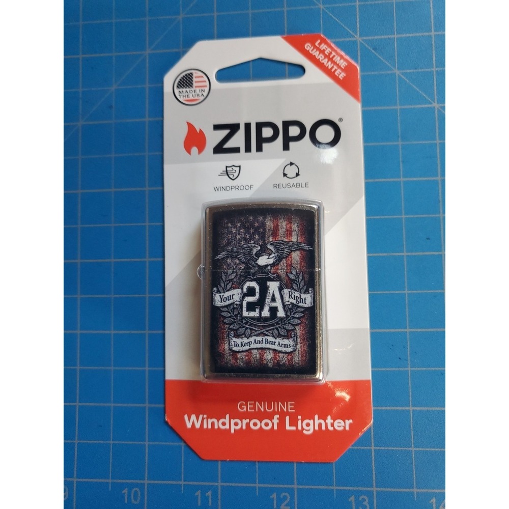Zippo Lighter 2025 Walmart 2A,  New And Unopened